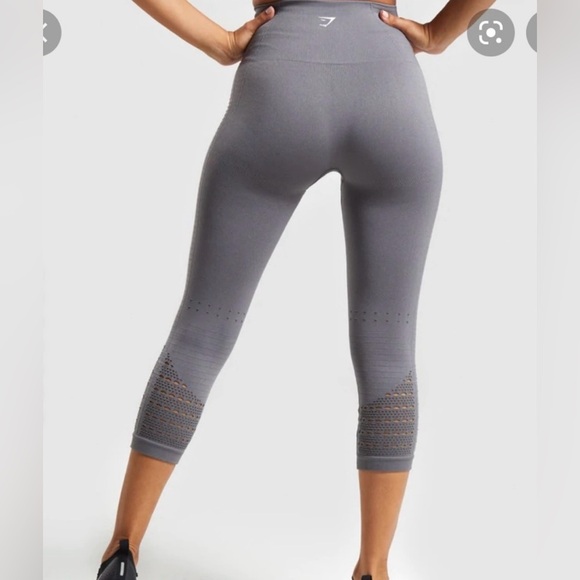 Gymshark Energy Seamless Cropped Leggings - Picture 2 of 5